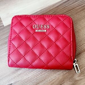 GUESS Women's Small Zip Around Wallet